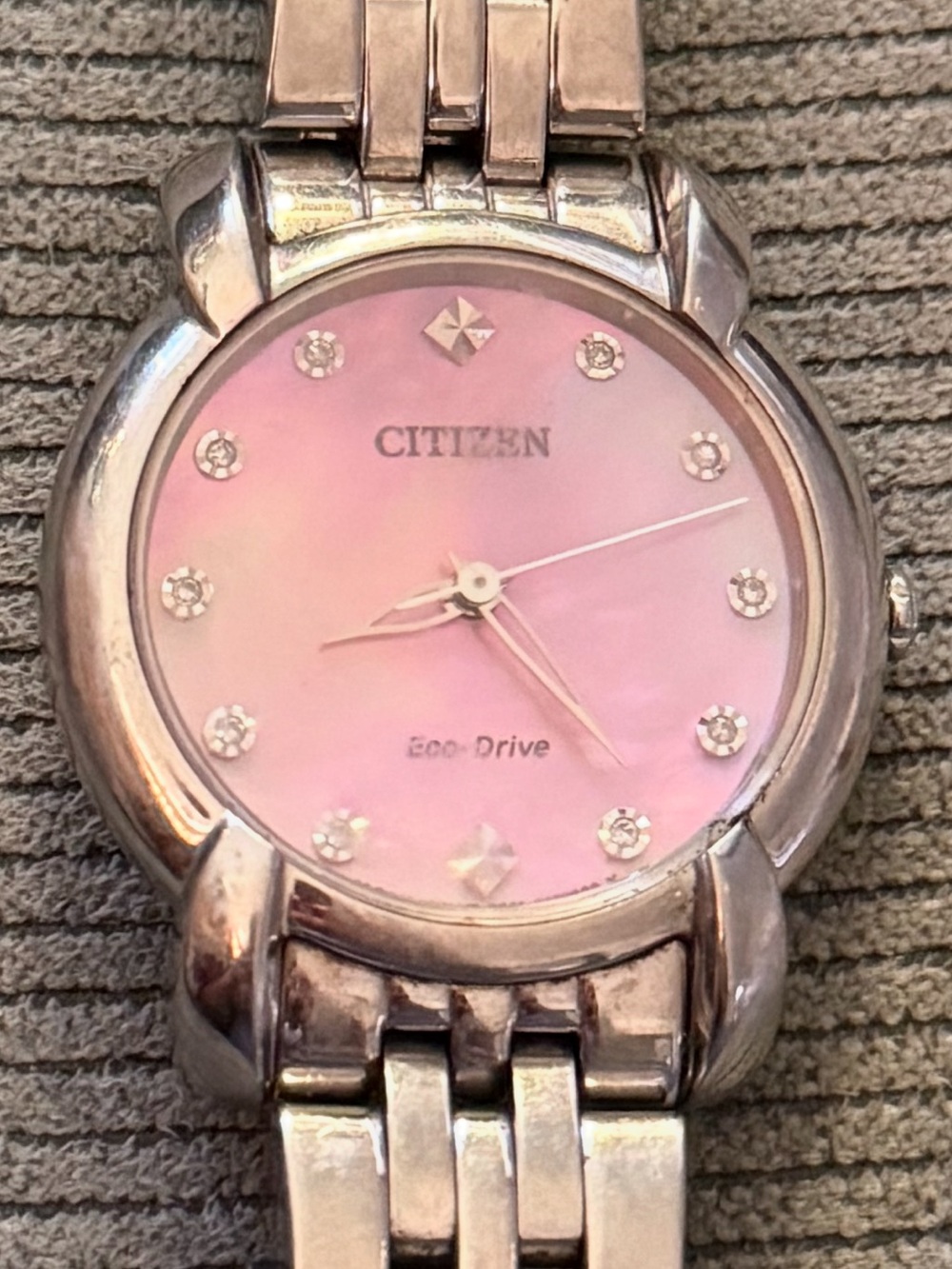 Citizen Eco-Drive Women's Pink Mother-of-Pearl Watch